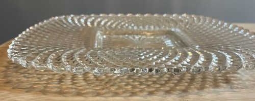 10" Sandwichplatte Diamond Design 650 klar von Smith Glass - Bild 5 von 5
