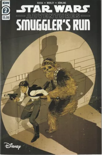 Star Wars Adventures: Smuggler's Run # 2 Cover A NM IDW 2021 [S9]