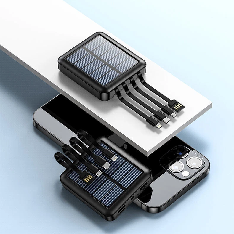 20000mAh Portable Power Bank with Dual USB Charging for Travel Essentials