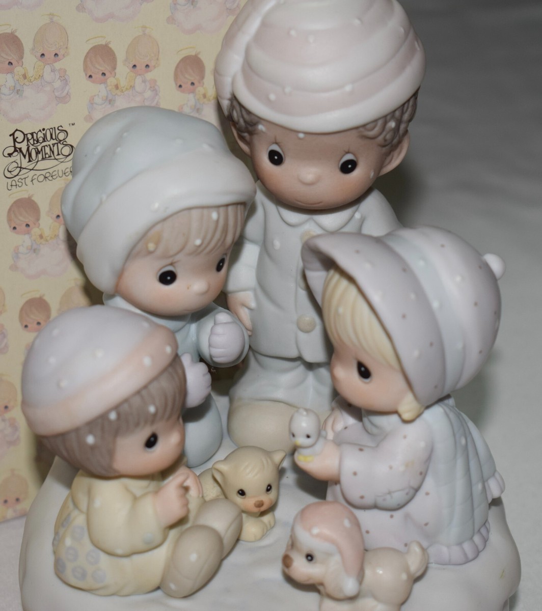 ピースオブアース Precious Moments Peace on Earth Holiday Musical Figurine In Box