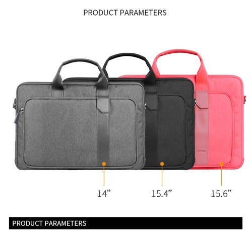 Bolsa de computadora de descompresión de 14/15,4" para computadora portátil/ultrabook/tabletas trabajo/viaje - Imagen 12 de 26