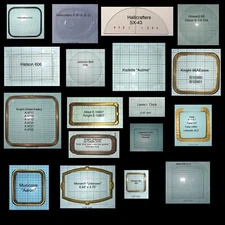 Antique Radio Dial Covers Makers H-P  Hallicrafters, Motorola, Philco etc