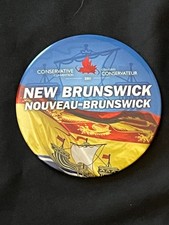 Conservative Party of Canada 2011 Convention Button New Brunswick
