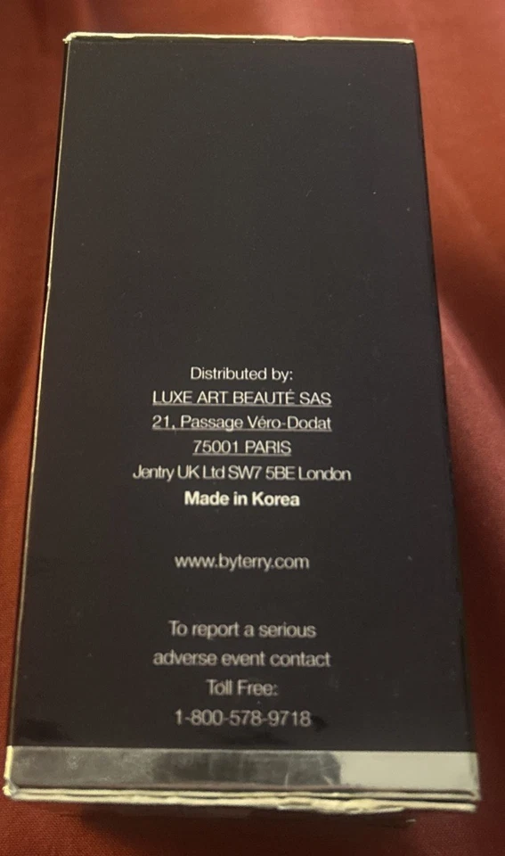 BY TERRY HYALURONIC HYDRA  FOUNDATION FLAWLESS SKINCARE LIQUID 500W 1OZ 30ML NIB - Image 4 of 4