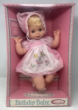 Vtg 17  UNEEDA Birthday Baby Baby Doll Drink ...