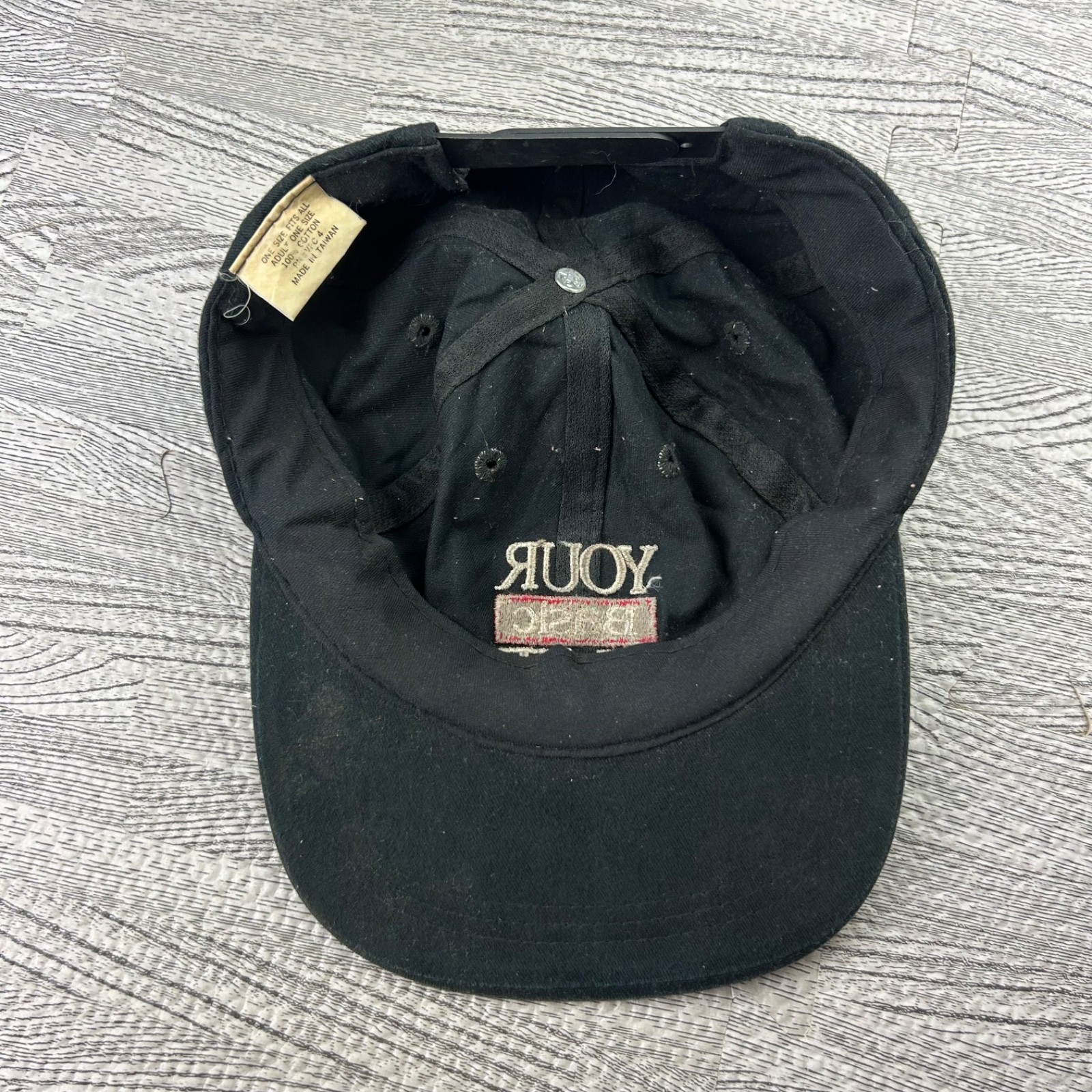 Vintage 90s Your Basic Hat Cap Snap Back Adjustab… - image 5