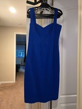Royal blue dress the population cocktail/ formal dress XL