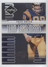 2008 Leaf Limited Team Trademarks 117/999 Fred Dryer #T-27 1s7