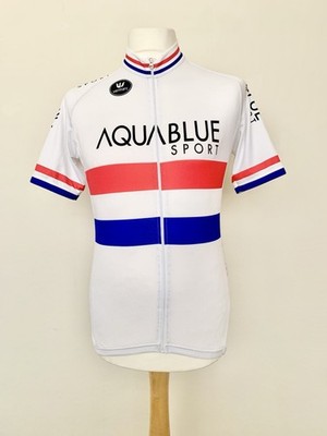 2016 British Champion Aqua Blue Sport 2017 Adam Blythe Tour de France Giro Shirt