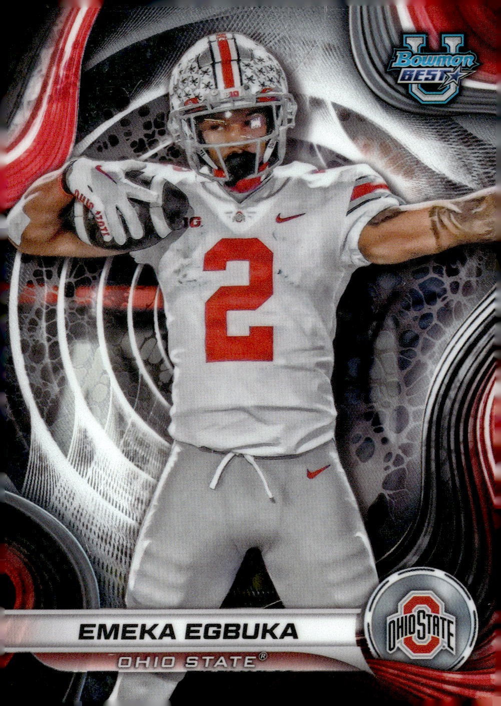 2024 Bowman University Best #97 Emeka Egbuka