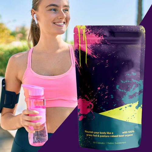 1-5BAG Primal Queen integratore di organi di manzo nutrito con erba per donna 60 capsule - Foto 4 di 18