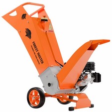 Forest Master Benzin Häcksler 18 PS Elektro-Starter Schredder Holzhäcksler
