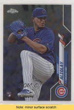 2020 Topps Chrome Adbert Alzolay #110 Rookie RC READ 7zf