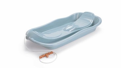 dantoy BIO Bobschlitten ohne Bremse - 79 cm - Pastelgrün