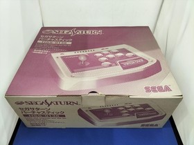 Sega Saturn Virtua Stick HSS-0136 Arcade Joystick Tested Working Japan