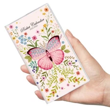 Pocket Calendar 2025-2026, Two-Year Pocket Planner for Purse, Compact Size 