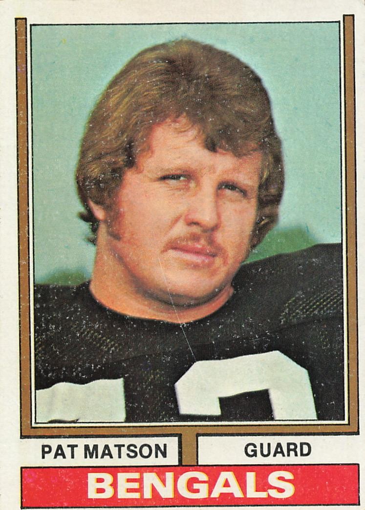 1974 Topps #9 Pat Matson