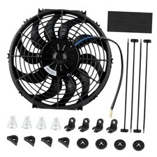 Universal Electric Radiator Cooling Fans,Slim Fan Push Pull Radiator 12 Inch