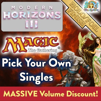 Up to 35% off!  Magic: The Gathering Modern Horizons 3 Foil Singles 