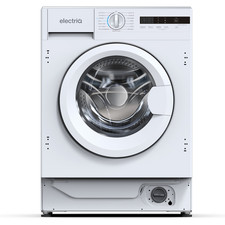 electriQ 7kg Integrated Washing Machine 1400rpm Quick Wash Quiet A-Rated