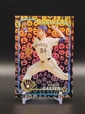 2024 Topps Update Jack-O'-Lantern Foil Robert Gasser #US119 Rookie RC