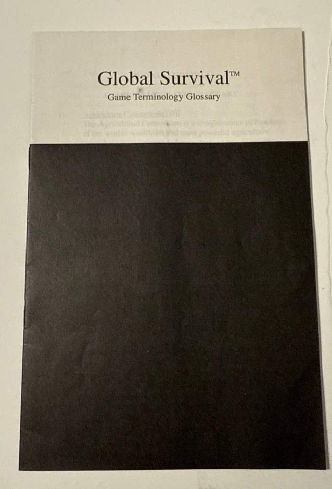 Vintage Global Survival Board Game by Vision Quest - 1992 Edition - Complete! - Image 4 of 4