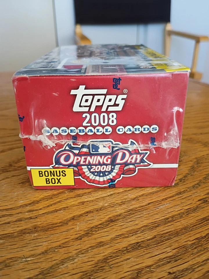 Topps 2008 Opening Day Box 10 Packs + 1 Extra Pack New Sealed - Image 3 of 4