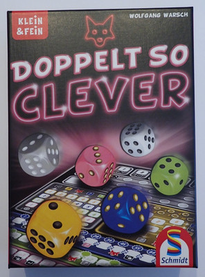 Doppelt so clever, Würfelspiel