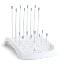 Munchkin Fold Baby Bottle Countertop Drying Rack, Grey