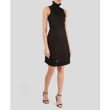 Alexander McQueen Mini Dress XS in Black RRP £917