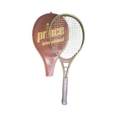 Prince International Tennisschläger Vintage Mid Size 4 1/4 Grip mit Bezug