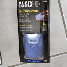 Klein Tools CHLK00B Chalk Line Capsules, Blue...