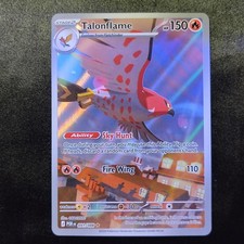 Talonflame 91/88 Illustrazione Rara Carta Holo - Pokemon Ordine Perfetto MINT