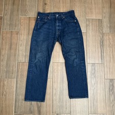 Levi's 501 Original Straight Leg Jeans Size 31x26 tag says 32x30 
