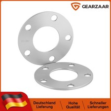 Spurverbreiterung Für Audi A4 2x 5mm 5x112 2x 5mm 5x112 Ø66,5 Silver Alu