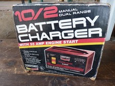 CENTURY 55/10/2 Amp 6 & 12V Dual Range Battery Charger/Starter Model 87105