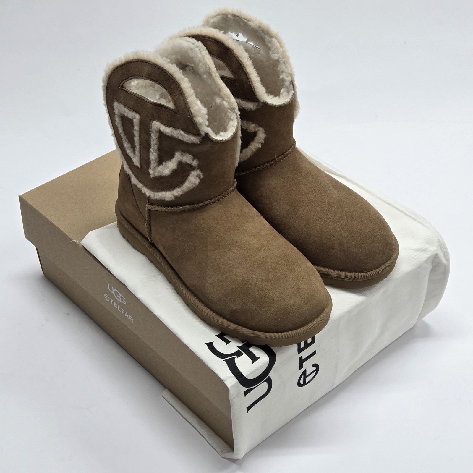 UGG x Telfar Logo Mini Chestnut 1122991-CHE  EU38 UK5 image 4