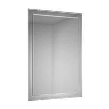 Bathroom Mirror Wall Hung Mount Rectangular Frameless Designer 650 x 900mm