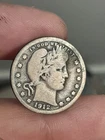 1912- P Barber Quarter