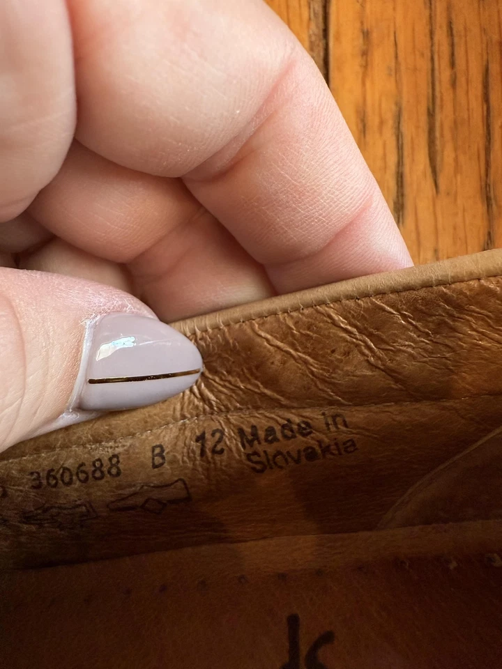 Zapatos mocasines deportivos Gabor para mujer talla 7 beige cuero sin usar, puntera sin cordones 360688 Foto 4 de 4