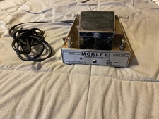 Vintage 1970s Morley Power Wah Fuzz Effects Pedal  Free Ship
