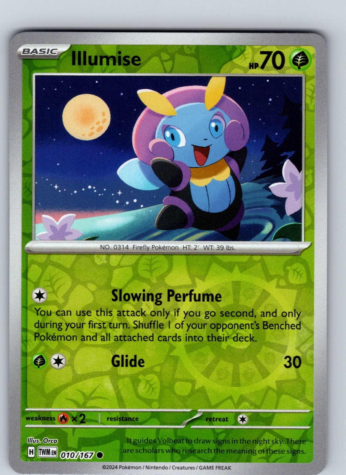 Illumise 10/167 Twilight Masquerade Reverse Holo Common