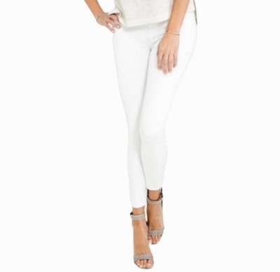 SPANX Jean-Ish Ankle Leggings in White Sz M Retail: $98 Excellent Condition 