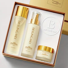 BEILING MEI: Collagen Peptide 3 pcs Set: Moisturizing Toner, Lotion, and Cream