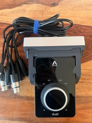 Apogee Duet 3 LIMITED EDITION interface + Dock, Breakout Cable & Software
