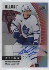 2023-24 Upper Deck Allure Rookies Red Rainbow Auto Bobby McMann #117 Auto 0is9