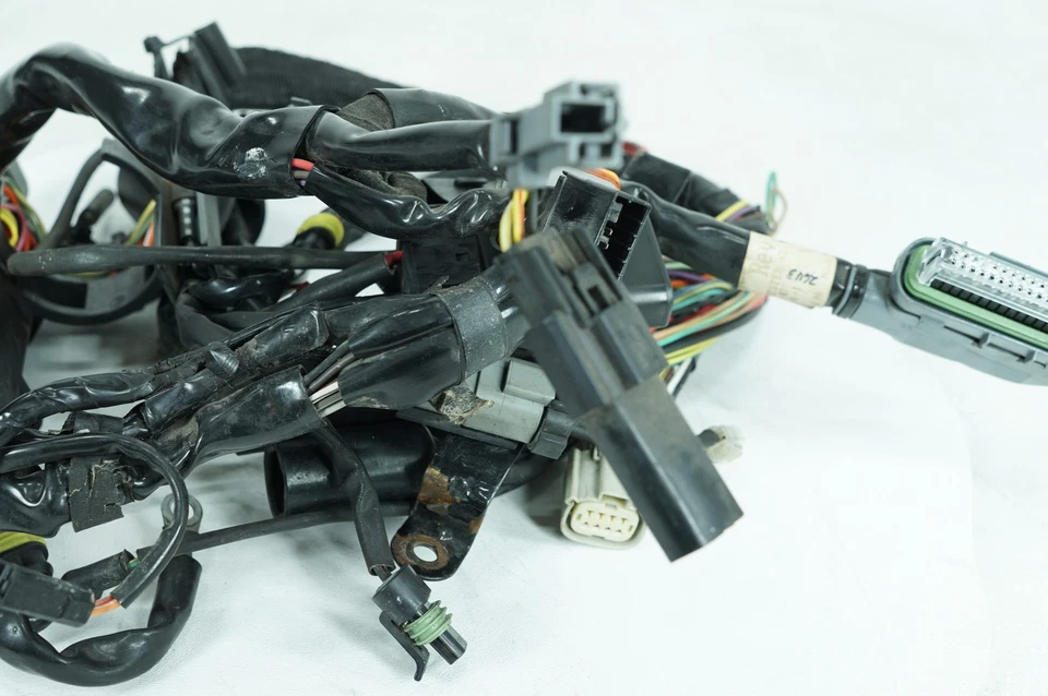 Harley Sportster XL883 C 2008 personalizada OEM cableado principal arnés telar Foto 4 de 4