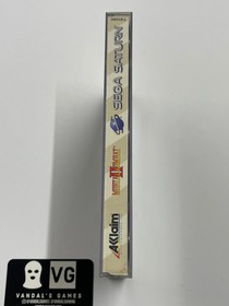 Saturn - Mortal Kombat II Sega Saturn Complete #2931