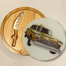 Yellow Checkered Cab Charcuterie Cutting Board Legacy by Picnic Time Cheese