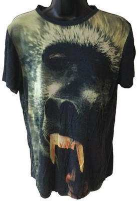 rare Christopher Kane Shirt size Small S SM BABOON Ape Collection King Kong